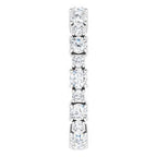 Accented Eternity Band