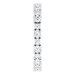 Accented Eternity Band