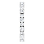 Accented Eternity Band