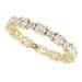 Accented Eternity Band
