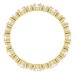 Accented Eternity Band