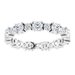 Accented Eternity Band