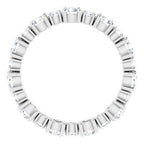 Accented Eternity Band