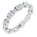Accented Eternity Band