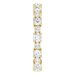 Accented Eternity Band