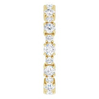 Accented Eternity Band