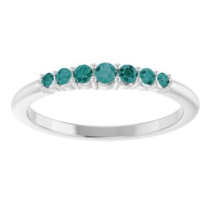 Accented Stackable Ring