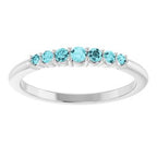 Accented Stackable Ring