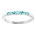 Accented Stackable Ring