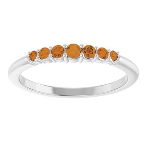 Accented Stackable Ring