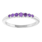Accented Stackable Ring