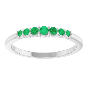 Accented Stackable Ring