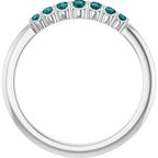 Accented Stackable Ring