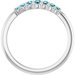 Accented Stackable Ring