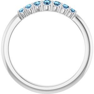 Accented Stackable Ring