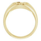 Celtic-Inspired Cross Ring