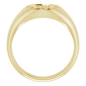 Celtic-Inspired Cross Ring