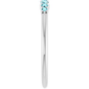 Accented Stackable Ring