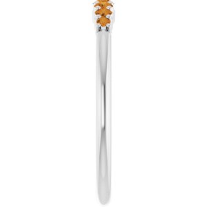 Accented Stackable Ring