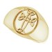 Celtic-Inspired Cross Ring