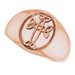 Celtic-Inspired Cross Ring