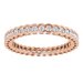 Scalloped Channel-Set Eternity Band