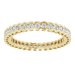 Scalloped Channel-Set Eternity Band