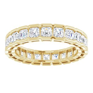 Scalloped Channel-Set Eternity Band