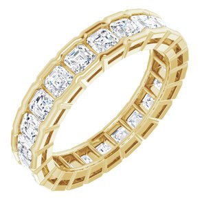 Scalloped Channel-Set Eternity Band