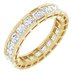 Scalloped Channel-Set Eternity Band