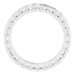 Scalloped Channel-Set Eternity Band