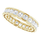 Scalloped Channel-Set Eternity Band