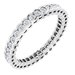 Scalloped Channel-Set Eternity Band