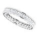 Scalloped Channel-Set Eternity Band