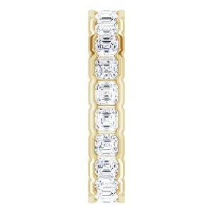 Scalloped Channel-Set Eternity Band