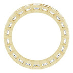 Scalloped Channel-Set Eternity Band