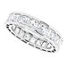Scalloped Channel-Set Eternity Band