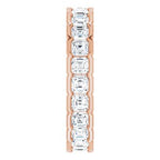Scalloped Channel-Set Eternity Band