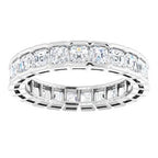 Scalloped Channel-Set Eternity Band