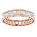 Scalloped Channel-Set Eternity Band