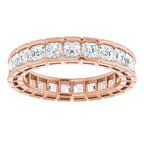 Scalloped Channel-Set Eternity Band