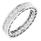 Scalloped Channel-Set Eternity Band