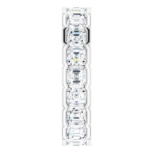 Scalloped Channel-Set Eternity Band