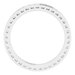 Scalloped Channel-Set Eternity Band