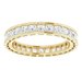 Scalloped Channel-Set Eternity Band