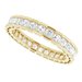 Scalloped Channel-Set Eternity Band