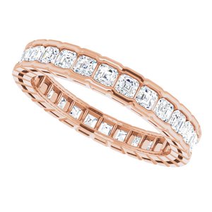 Scalloped Channel-Set Eternity Band
