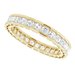 Scalloped Channel-Set Eternity Band