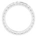 Scalloped Channel-Set Eternity Band
