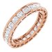 Scalloped Channel-Set Eternity Band